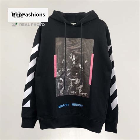 replica off white sweatshirt